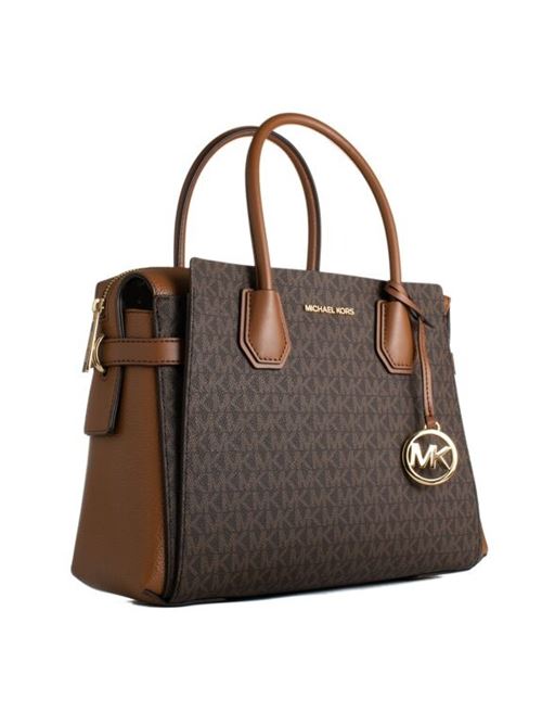 MERCER MD TZ BELTEDSTCHL MICHAEL KORS | 35F2GM9S8B/BROWN